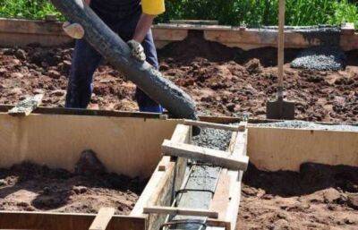 Можно ли лить бетон в землю, не используя пленку и без опалубки - chert-poberi.ru