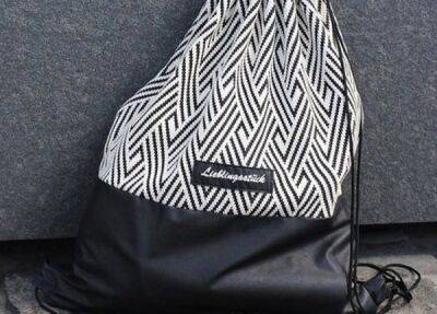 Рюкзак-мешок для сменной обуви своими руками - fokus-vnimaniya.com