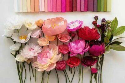 Объемные цветы из бумаги своими руками: 65 идей + шаблоны - milayaya.ru - Италия
