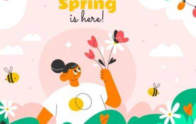 Открытки с первым днем весны: поднимите себе и близким настроение - hochu.ua - Украина - Англия