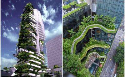 7 вертикальных садов по всему миру, которые могут превратить города в джунгли - fokus-vnimaniya.com - Сингапур - Швейцария