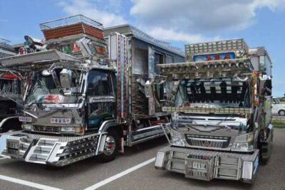 Кока-Кола? Декотора! Вот всё, что вы хотели знать о безумном японском тюнинге грузовиков - chert-poberi.ru - Япония