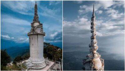 Башня Амбулувава: архитектурное чудо Шри-Ланки, вызывающее восхищение и животный страх - chert-poberi.ru - Шри Ланка