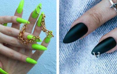 Дизайн ногтей с пирсингом: модно или нет? - hochu.ua
