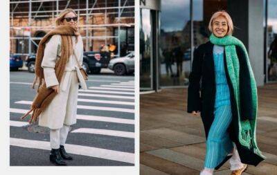 Как стильно носить шарф в 2023 году? 5 эффектных способов - hochu.ua