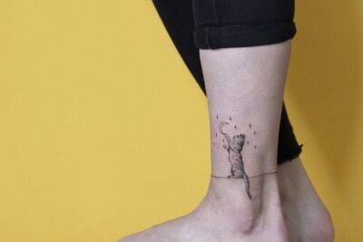 35 интересных дизайнов татуировок на лодыжках для женщин, которые в моде в 2023 - miridei.com