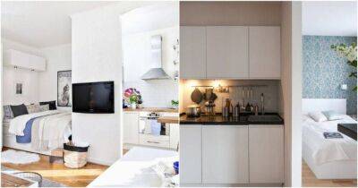 Объединяем кухню со спальней — комфортное решение для маленьких квартир - lifehelper.one