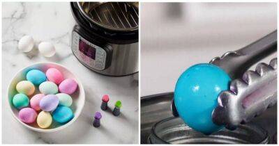 Очень необычный способ покраски пасхалных яиц с помощью мультиварки - lifehelper.one
