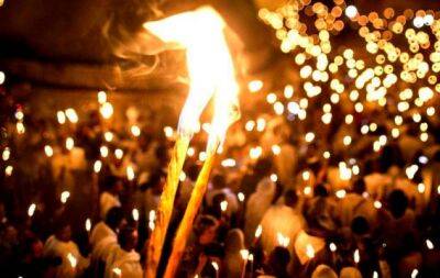 Иисус Христос - Схождение Благодатного огня 2023: дата, где смотреть в Украине - hochu.ua - Украина - Иерусалим