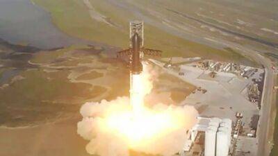 Илона Маска - SpaceX Илона Маска запустила самые большие в истории ракету и корабль – Super Heavy и Starship. Они взорвались через несколько минут после старта - fokus-vnimaniya.com