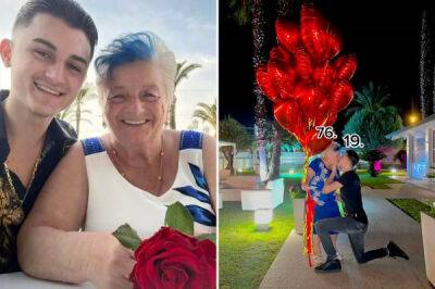 В Италии 19-летний юноша сделал предложение 76-летней возлюбленной - porosenka.net - Италия