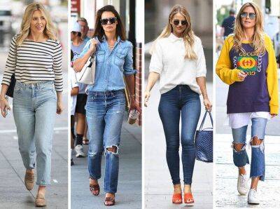 Как и с чем носить джинсы после 40 лет и не выглядеть нелепо - lifehelper.one