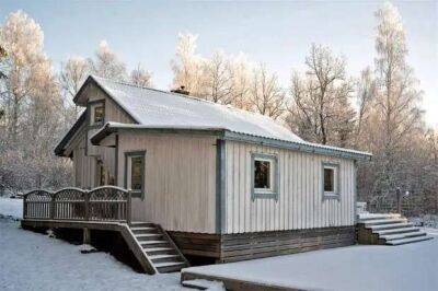 Очаровательный дом 101 м²: настоящая печка, уютная мансарда, интерьер в стиле рустик - lublusebya.ru
