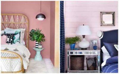 9 вариантов покраски стен стильной маленькой спальни - milayaya.ru