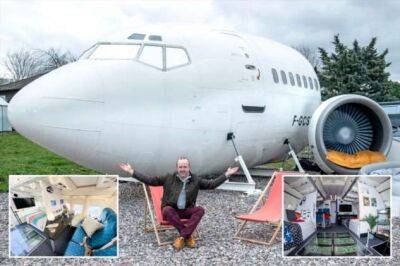 Британец потратил £2 000, чтобы превратить Boeing 737 в двухэтажный дом для отдыха - chert-poberi.ru