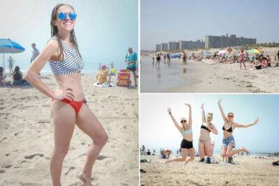 Жители Нью-Йорка отправились на пляжи, так как лето наступило на неделю раньше - porosenka.net - Нью-Йорк