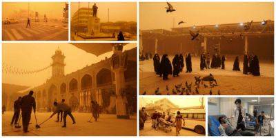Багдад окутан оранжевой дымкой: песчаная буря обрушилась на иракскую столицу - porosenka.net - Ирак - Багдад