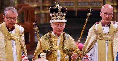 Елизавета II (Ii) - Ii (Ii) - король Карл III (Iii) - Чарльз III (Iii) - Мрачный жнец в черном плаще и другие тревожные знаки на коронации Чарльза III, которые показались британцам пугающими - lifehelper.one - Лондон - Англия - Шотландия
