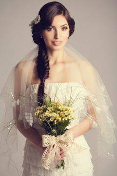 5 модных идей для свадебной прически (фото) - prelest.com