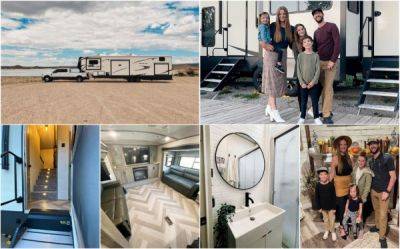 Пара с тремя детьми превратила двухэтажный RV за $55 000 в роскошный семейный дом - porosenka.net - штат Техас