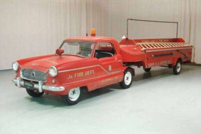 Nash Metropolitan: самый оригинальный пожарный автомобиль в мире - chert-poberi.ru - Сша - Англия