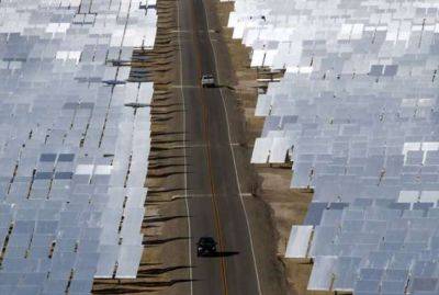Крупнейшая термальная солнечная электростанция в мире ❘ фото + видео - chert-poberi.ru - Сша - штат Калифорния - штат Невада - штат Аризона