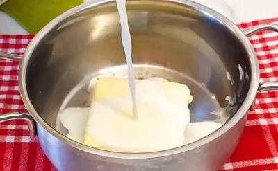 Рецепт настоящего маскарпоне из магазинного молока. Дополнительно нужны только сливки и масло - milayaya.ru