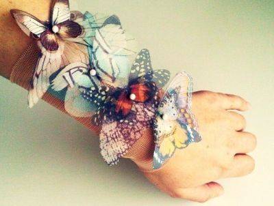 Потрясающие украшения из бабочек. Это нечто! - fokus-vnimaniya.com