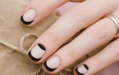 Чорний френч зараз в тренді: стильні ідеї для нігтів з чорними кінчиками (ФОТО) - hochu.ua