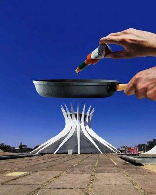 Креативные снимки с бытовыми вещами от Уго Суиссаса - chert-poberi.ru - Португалия - Лиссабон