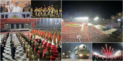 Ким Ченын - Военный парад в Пхеньяне - porosenka.net - Китай - Южная Корея - Япония - Кндр - Пхеньян