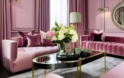 Розкішний гламур: рожева зала для вибагливої господині (ФОТО) - hochu.ua