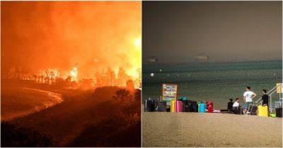 Более 30 тысяч человек эвакуируют с острова Родос из-за лестных пожаров - porosenka.net