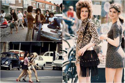Люди на улицах Амстердама в 1960-х и 70-х годах - porosenka.net - Амстердам