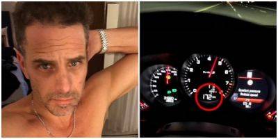 В сети опубликовали фотографии Хантера Байдена, на которых он едет со скоростью 277 км/ч в Лас-Вегас… - porosenka.net - Сша - New York