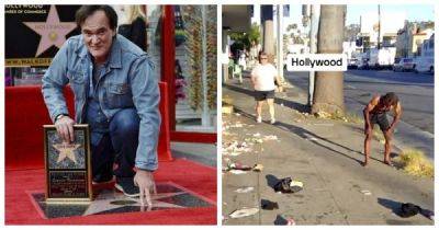 Настоящая «Аллея звёзд» в Голливуде попала на видео: с мусором, бомжами и неадекватами - porosenka.net - Сша - Лос-Анджелес