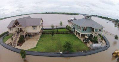 Эта простая, но эффективная конструкция спасет дом от наводнения - porosenka.net - штат Техас - штат Луизиана