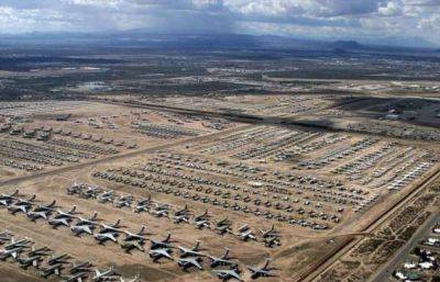 Как кладбище самолетов посреди Аризоны умудряется зарабатывать огромные суммы - chert-poberi.ru - Сша - Мексика - штат Аризона - штат Монтана