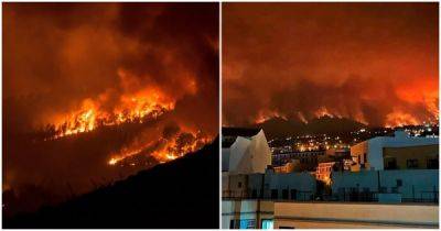 Сильнейший за 40 лет пожар уничтожает один из Канарских островов - porosenka.net - Испания