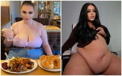 Домохозяйка с ожирением зарабатывает до £10 000 в месяц благодаря поеданию фастфуда - porosenka.net