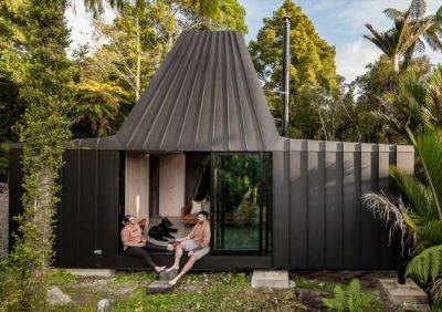 Небольшой домик для отдыха в Новой Зеландии - chert-poberi.ru - Новая Зеландия