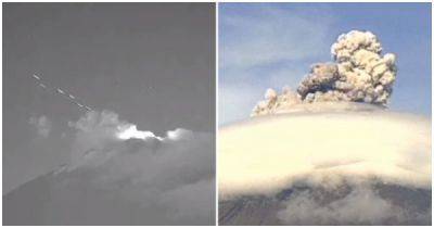 Над мексиканским вулканом Попокатепетль вновь заметили неопознанные летающие объекты - porosenka.net