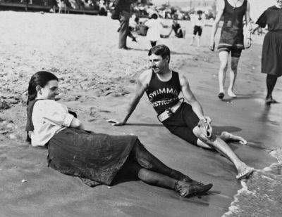 Жаркие пляжи прошлых эпох. 14 исторических кадров, которые не оставят вас равнодушными - porosenka.net - Сша - Франция - Нью-Йорк - Вашингтон - штат Нью-Джерси