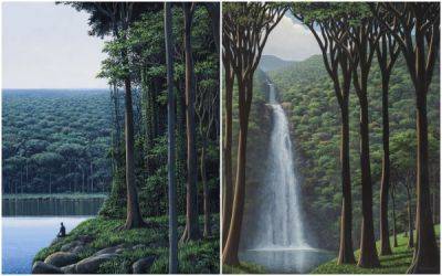 Габриэль Гарсиа Маркес - Мы просто песчинки на этой Земле: Томас Санчес рисует гигантские леса и массивные ландшафты - porosenka.net - штат Флорида - Мексика - Куба - Гавана