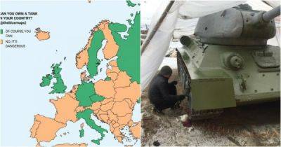 Страны, в которых можно владеть танком - porosenka.net - Россия - Греция