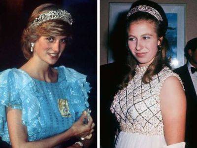 принцесса Диана - принцесса Анна - Почему принцесса Анна могла носить тиару до брака, а принцесса Диана — нет - lublusebya.ru - Канада - Лондон