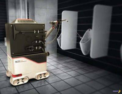 Робот с ИИ для уборки в туалетах - chert-poberi.ru - Сша - Нью-Йорк