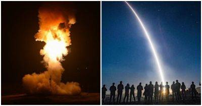 Пентагон опубликовал видео запуска межконтинентальной ракеты Minuteman III - porosenka.net - Сша - Москва - штат Калифорния