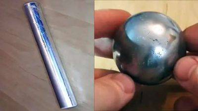 Как из алюминиевой фольги изготовить идеальный шар - milayaya.ru