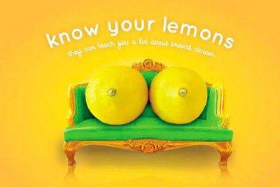 12 признаков рака молочной железы: объяснение на лимонах - lifehelper.one